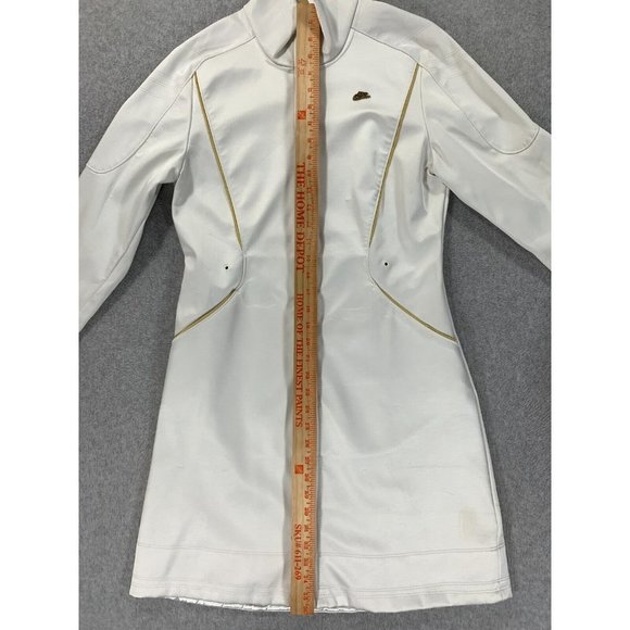 Nike Swoosh 3/4 Length Jacket (Women's‎ Medium) White - Picture 9 of 12